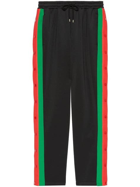 pink strip gucci my pants|gucci pants for women.